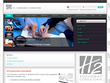 Tablet Screenshot of h2ac.com.br